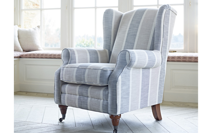 Accent Chairs - Heather Arm Chair - Non Buttoned