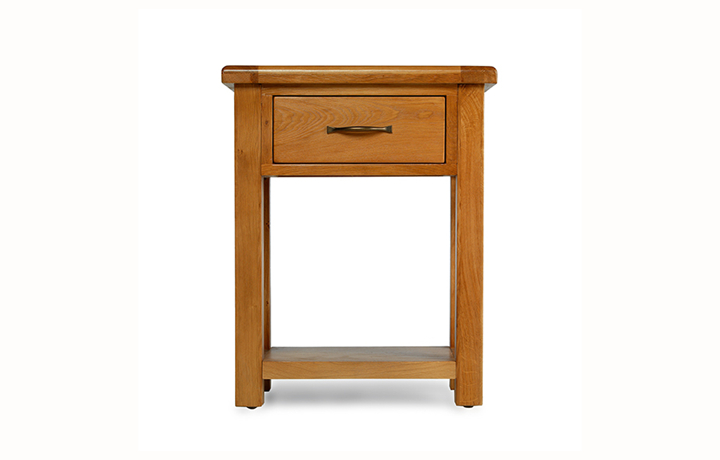 Hollywood Oak Furniture Collection - Hollywood Oak Small Hall Table