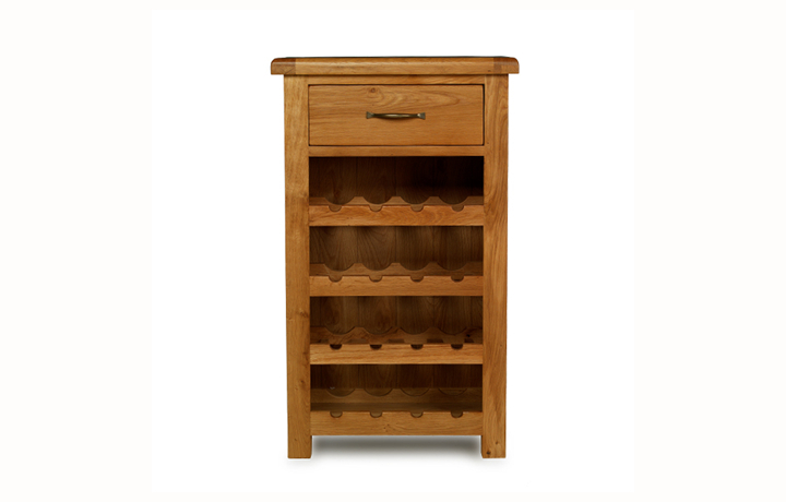 Wine Cabinets - Hollywood Oak Small Wine Cabinet