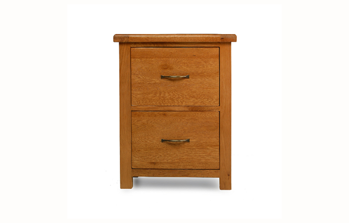 Hollywood Oak Furniture Collection - Hollywood Oak Office Filling Cabinet