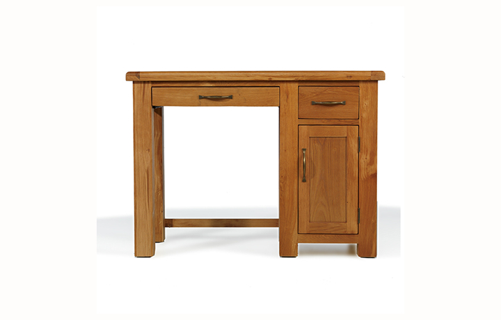 Hollywood Oak Furniture Collection - Hollywood Oak Single Computer Desk 