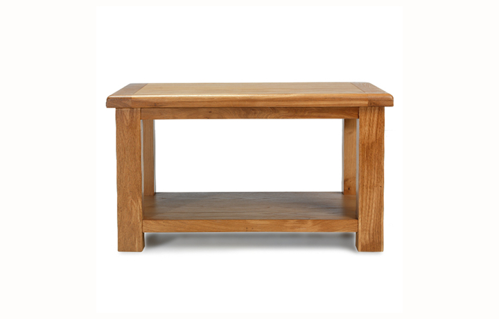 Coffee & Lamp Tables - Hollywood Oak Coffee Table with Shelf
