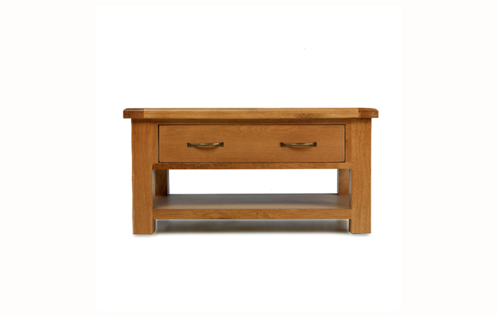 Hollywood Oak Furniture Collection - Hollywood Oak Coffee Table with Drawers