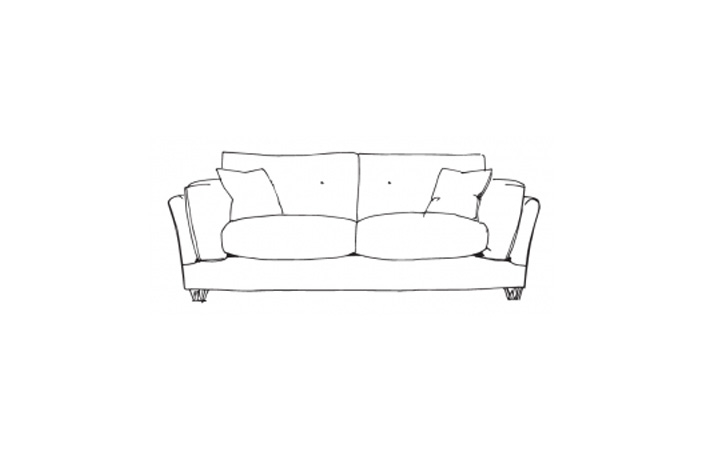  3 Seater Sofas - Slouch Medium Sofa
