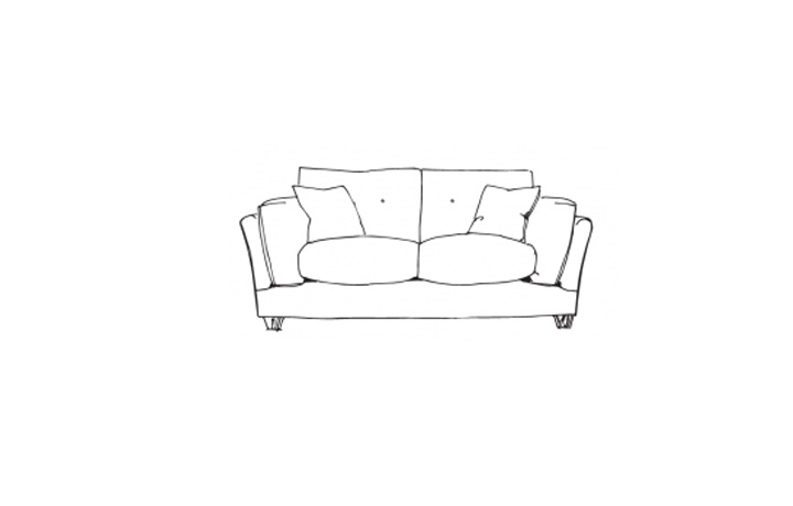 2 Seater Sofas - Slouch Small Sofa