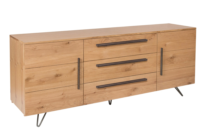 Clearance Furniture - Edison Oak Large Sideboard