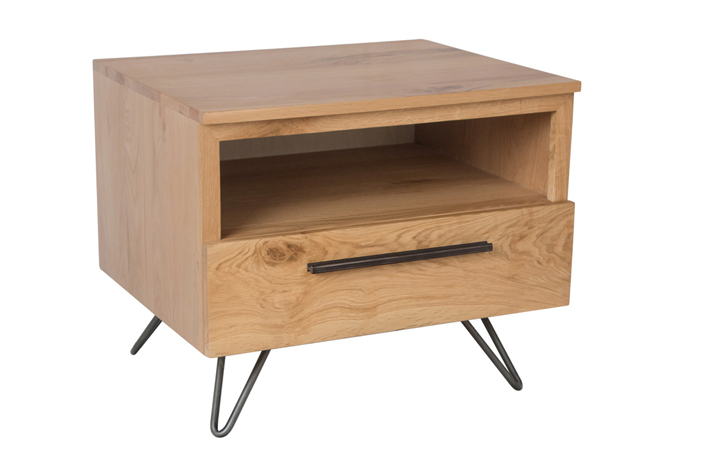 Clearance Furniture - Edison Oak Lamp Table