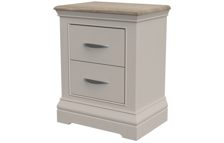 Felicity Painted Collection - Felicity Painted 2 Drawer Bedside