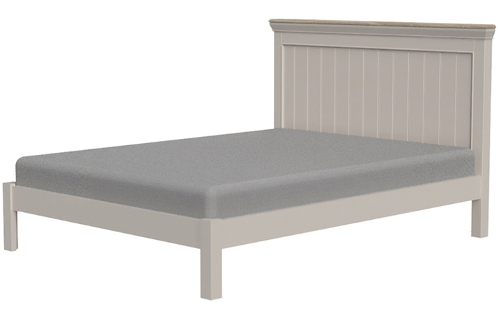 Felicity Painted Collection - Felicity Cobblestone Painted 5ft King Size Bed Frame