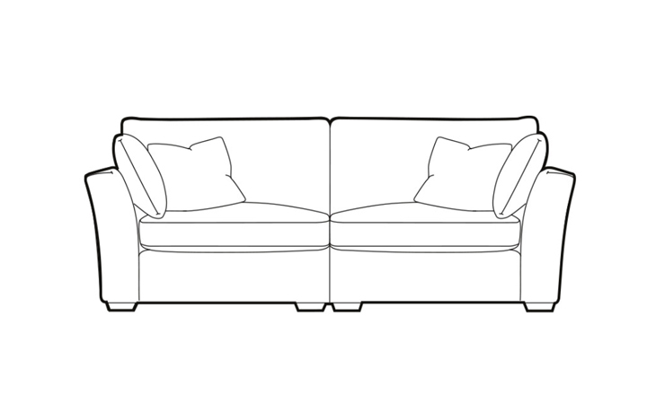  3 Seater Sofas - Maxwell Extra Large Split Sofa