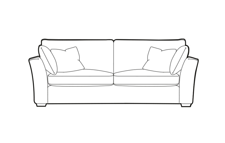  3 Seater Sofas - Maxwell Extra Large Sofa 