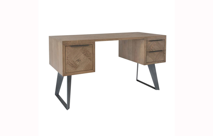 Office Furniture - Marconi Patterned Oak Desk