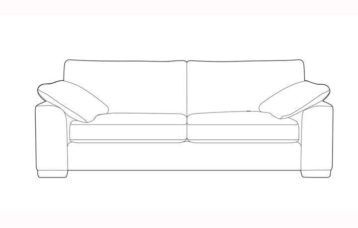  2 Seater Sofas - Miro Medium Sofa