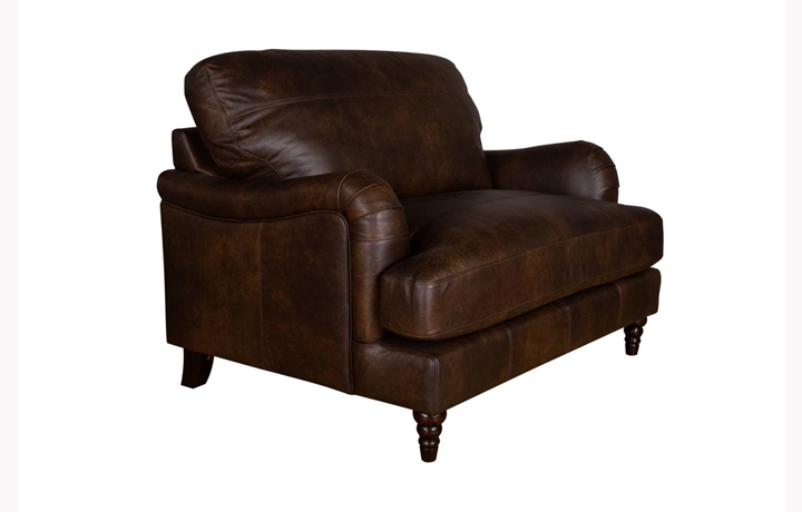 Burley Range - Fabric & Leather - Burley Love Chair