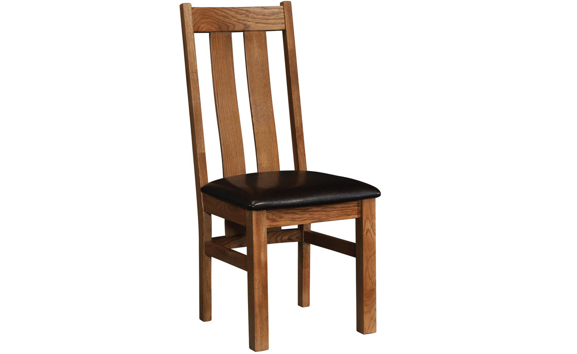Oak Dining Chairs - Lavenham Rustic Oak Arizona Chair
