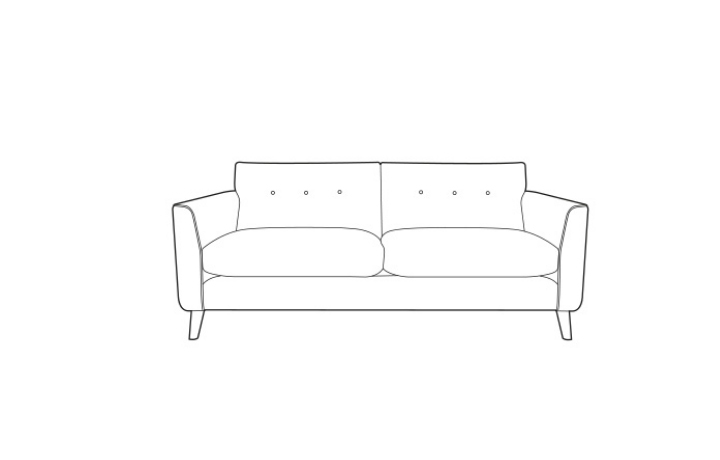  3 Seater Sofas - Ingrid Extra Large Sofa