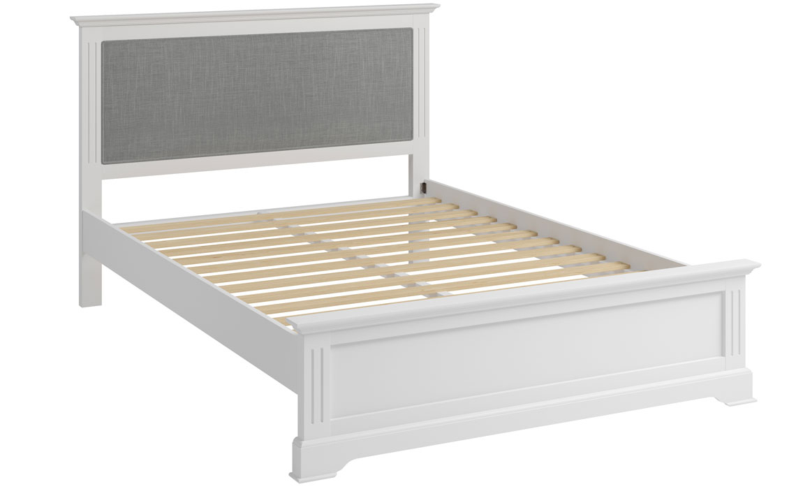 3ft Single Hardwood Bed Frames - Newbridge Classic White Painted Bed Frame - 3 Sizes