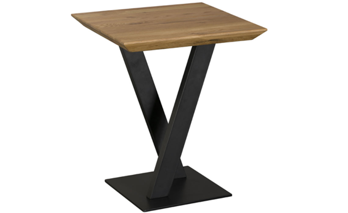 Coffee & Lamp Tables - Soho House Oak X-Leg Lamp Table