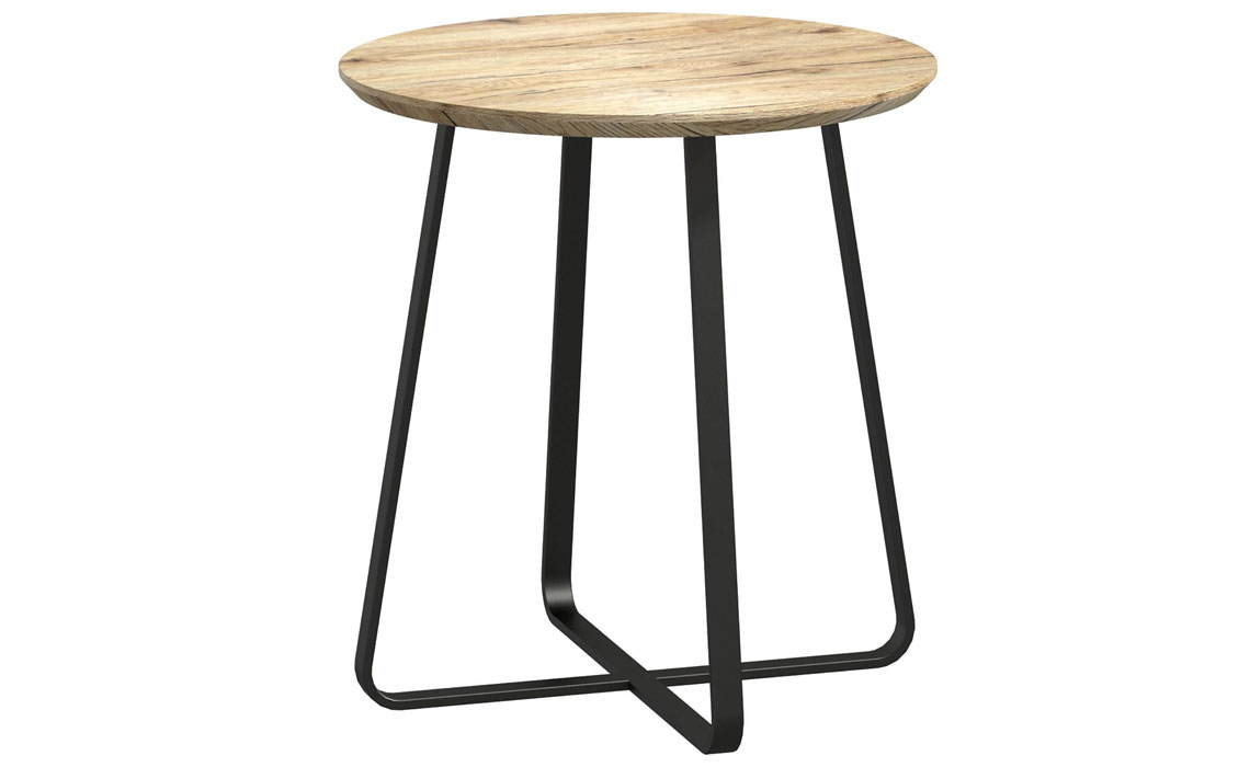 Industrial Dining Tables - Vanya Round Wine Table