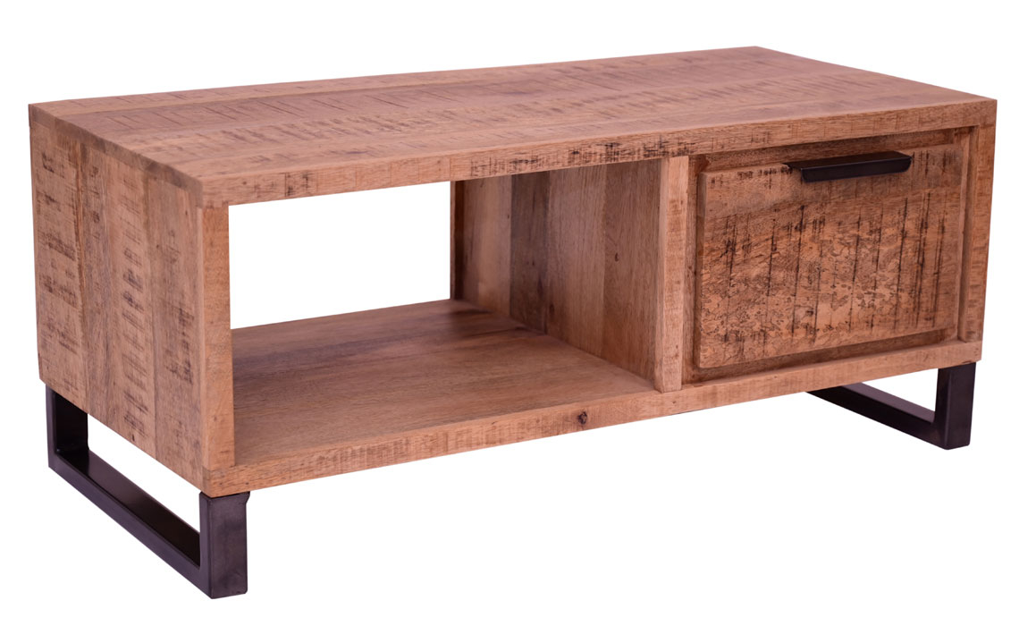 TV Cabinets - Napal Solid Mango Coffee/TV Table