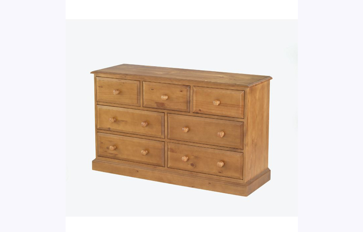 Pine Chest Of Drawers - Appleby Pine 3 Over 4  Drawer Chest