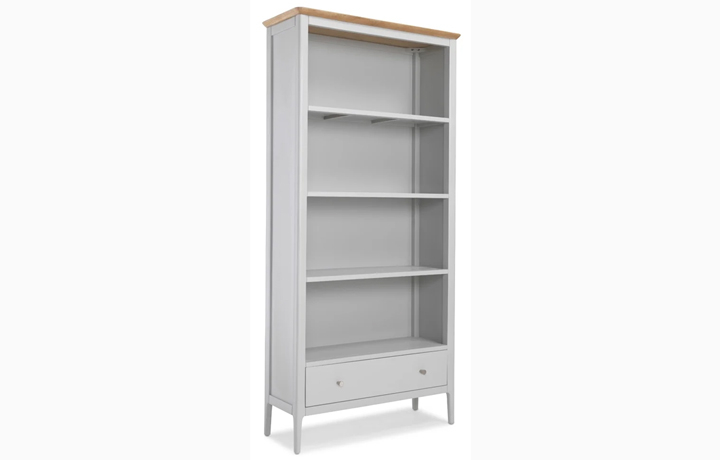 Surrey Grey Painted Collection - Surrey Grey Painted Large Bookcase