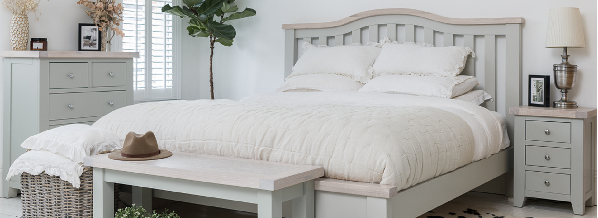Canterbury Grey Painted Collection Harpers Furniture Beds
