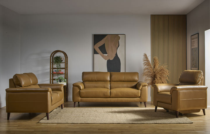 Sofas, Chairs & Corner Suites - Libra Fabric & Leather Collection 