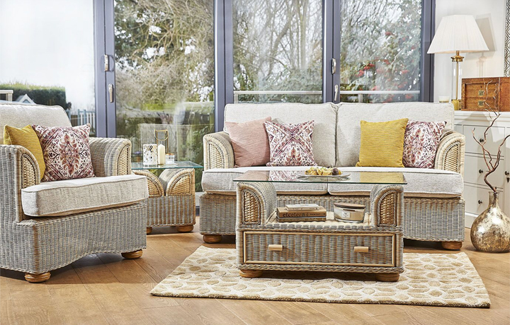 Cane Furniture - Only at Stonham Barns - Daro - Toronto Range in Natural Wash