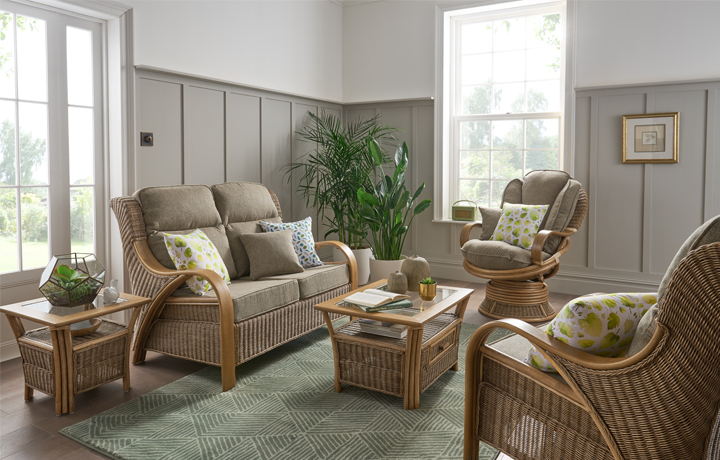 Daro Cane Furniture  - Daro - Waterford Range in Natural Wash