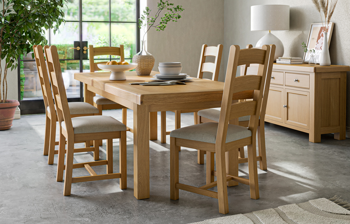 Oak & Hardwood Furniture Collections - Kensington Oak Collection