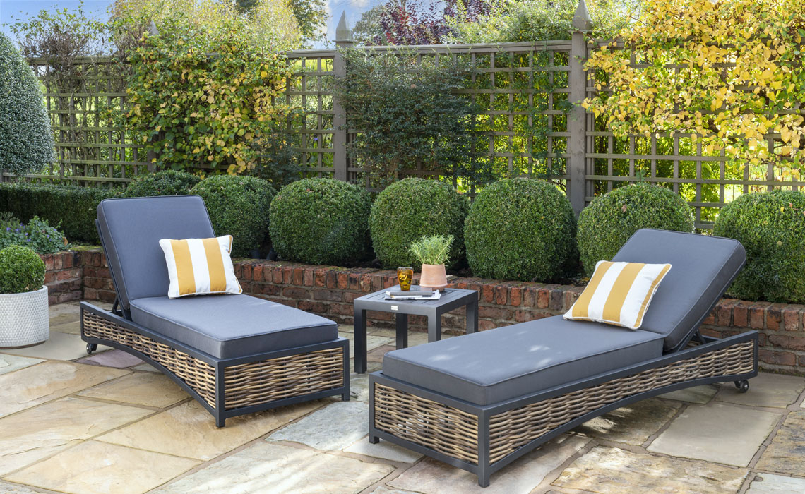 Outdoor Rattan Furniture - Daro - Sun Loungers