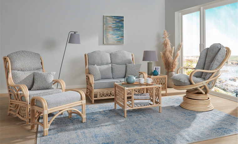 Daro Cane Furniture  - Daro - Parma Range in Light Natural Wash