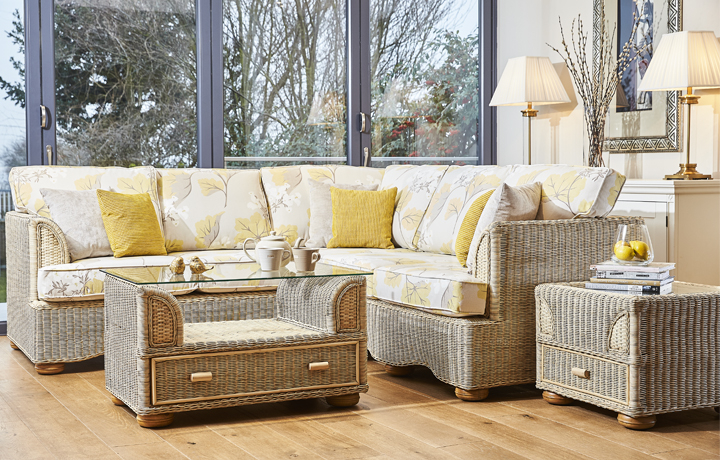 Cane Furniture - Only at Stonham Barns - Daro - Toronto Modular in Natural Wash