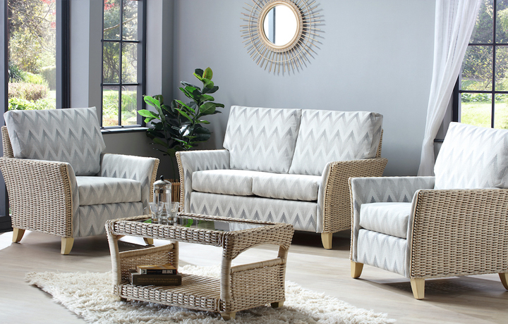 Daro Cane Furniture  - Arlington Cane Range in Natural Wash