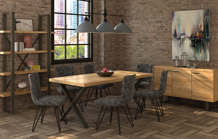 Industrial Furniture - Native Oak Collection