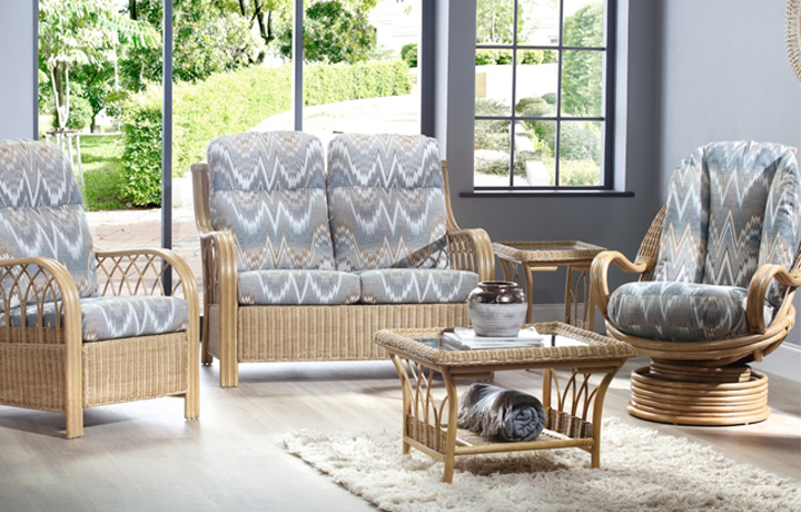 Indoor Cane Furniture  - Jakarta Range in Natural Wash