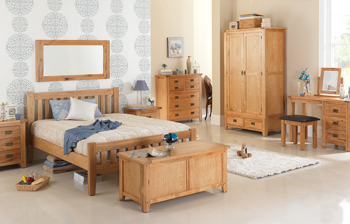 Oak & Hardwood Furniture Collections - Knebworth Rustic Oak Collection