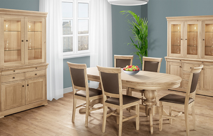 Oak & Hardwood Furniture Collections - Lancaster Solid Oak Collection