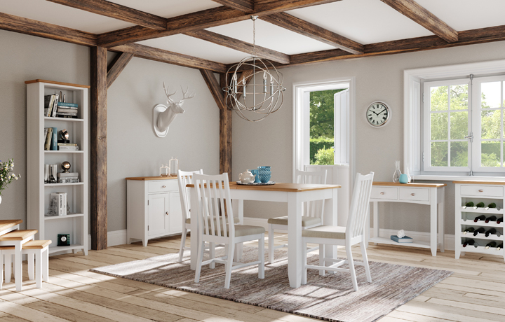 Painted Furniture Collections - Columbus White Painted Collection