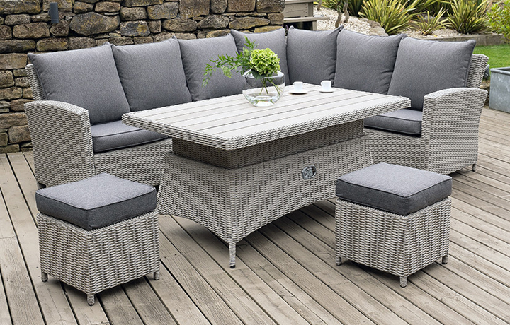 Outdoor/Indoor Furniture - Slate & Stone Grey Outdoor Furniture Sets