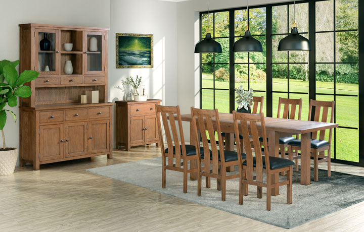 Oak & Hardwood Furniture Collections - Lavenham Rustic Oak Range