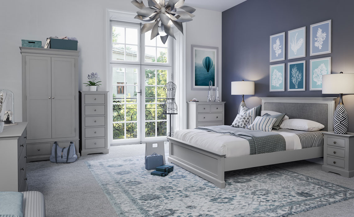 Painted Furniture Collections - Newbridge Moonlight Grey Painted Collection