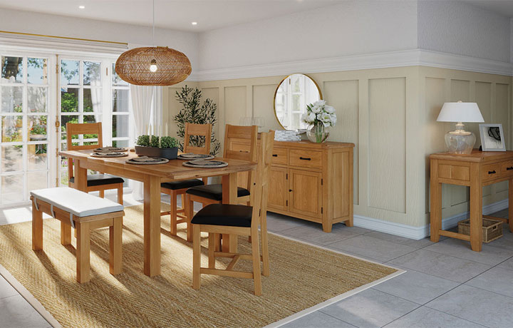 Oak & Hardwood Furniture Collections - Newborne Oak Collection