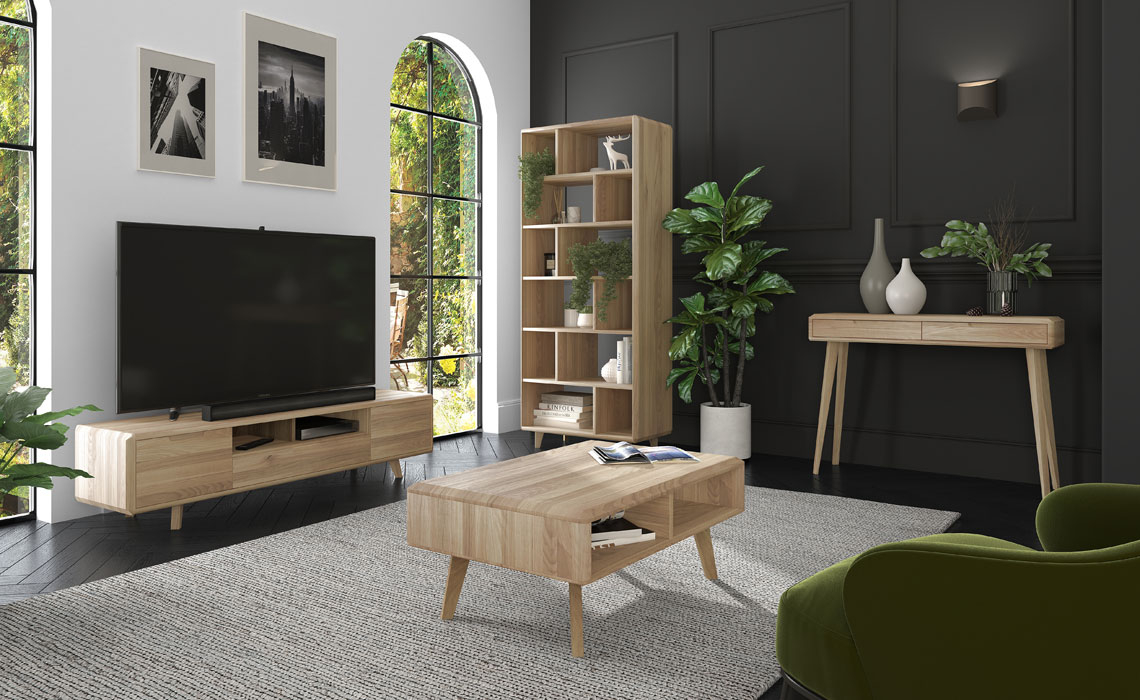 Oak & Hardwood Furniture Collections - Oxford Solid European Oak Collection