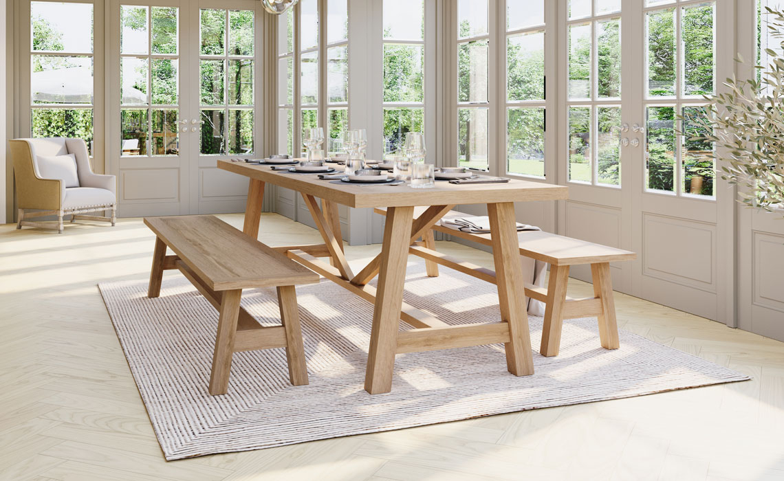 Oak & Hardwood Furniture Collections - Bassano European Oak Collection