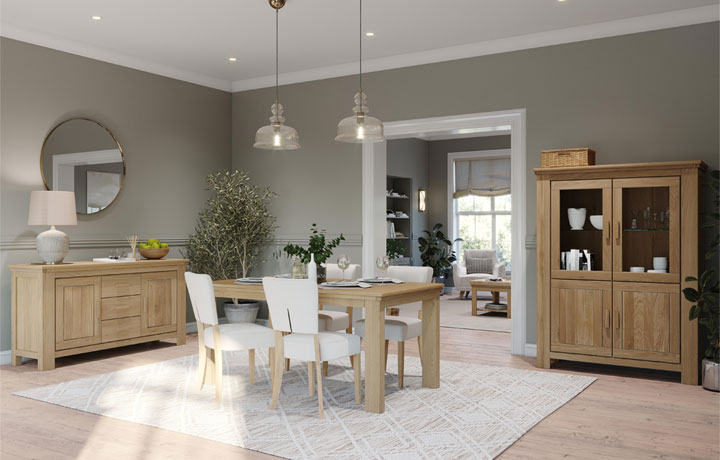 Oak & Hardwood Furniture Collections - Saronno Oak Collection