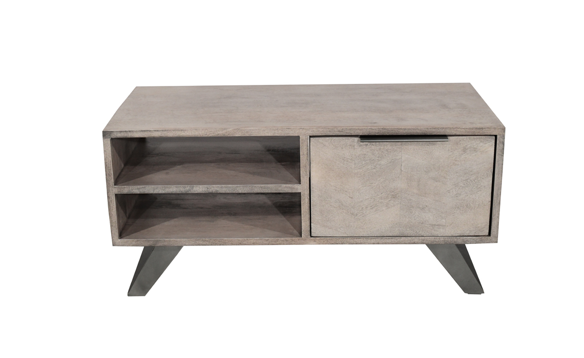 Mimoso Grey Wash Mango Coffee/TV Table