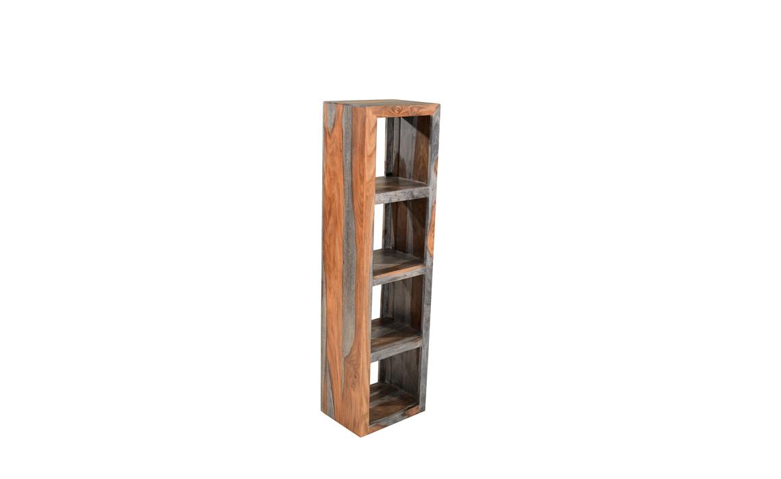 Panaji Solid Sheesham 4 Hole Shelving Unit