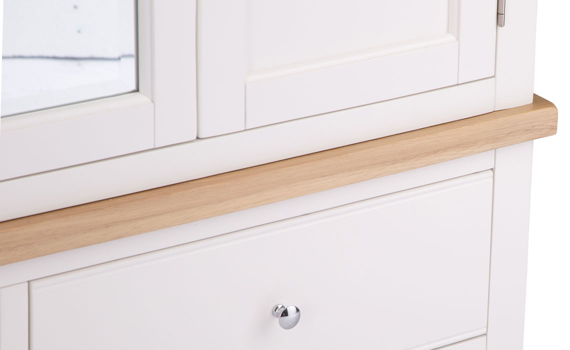 Ashley Painted White 3 Door Wardrobe
